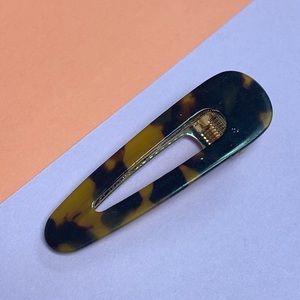 Korean Leopard Print Vintage Hair Clips